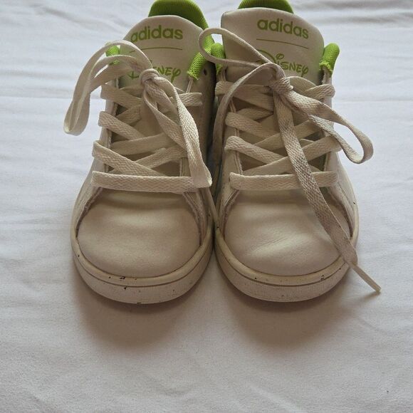 Adidas x Disney Muppets Kermit the Frog Advantage Sneakers Size 13.5 GY6587 - Picture 2 of 12